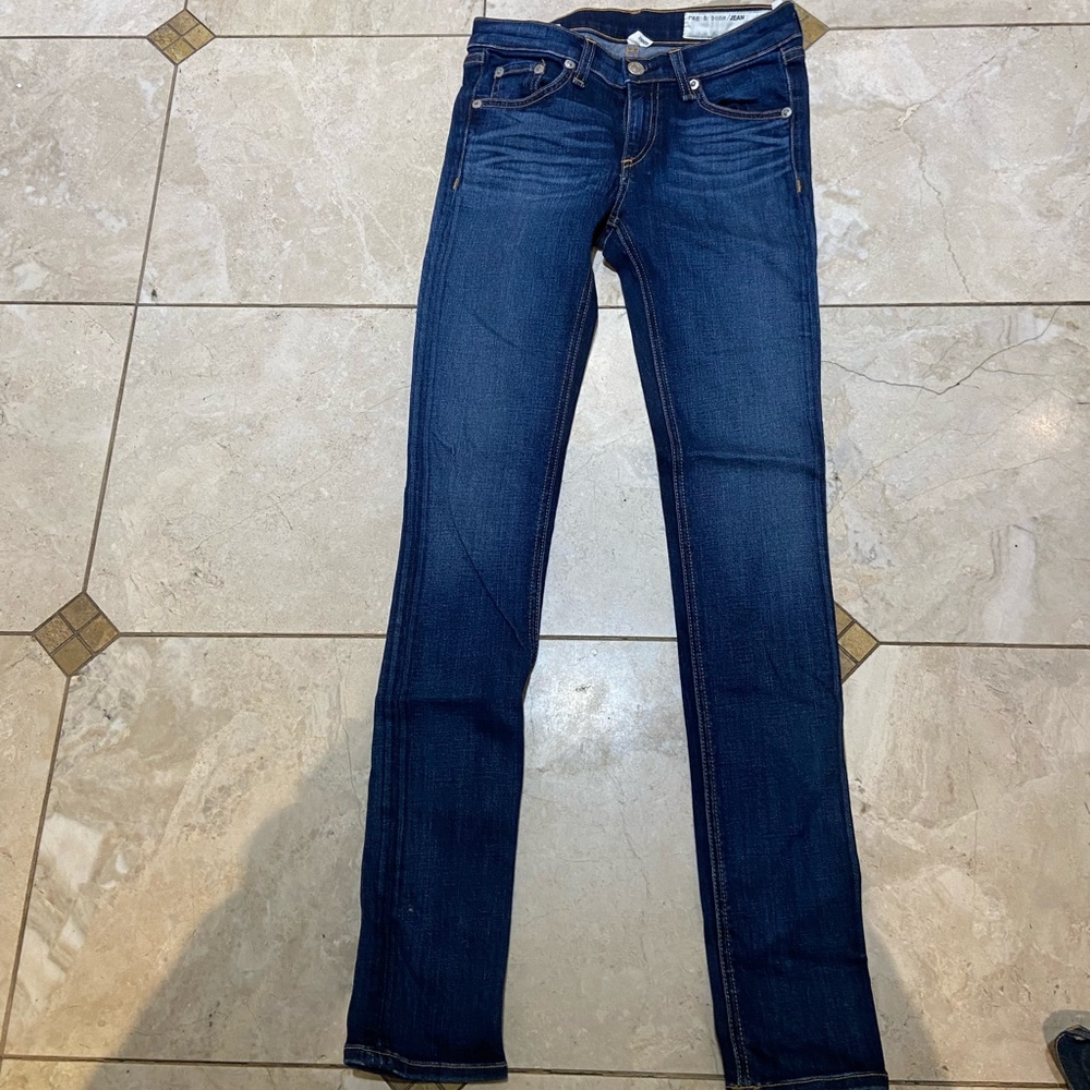 Rag and bone size 25 mid rise